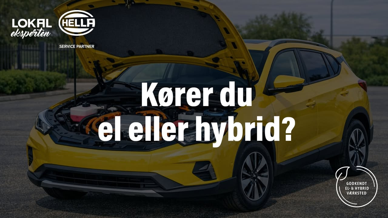 Autogården Løkken hjælper med vedligeholdelse af el- og hybridbiler