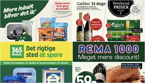 Spændende lokale tilbud: Hel and til 59 kr. og Canaja Gold vin til 49 kr.