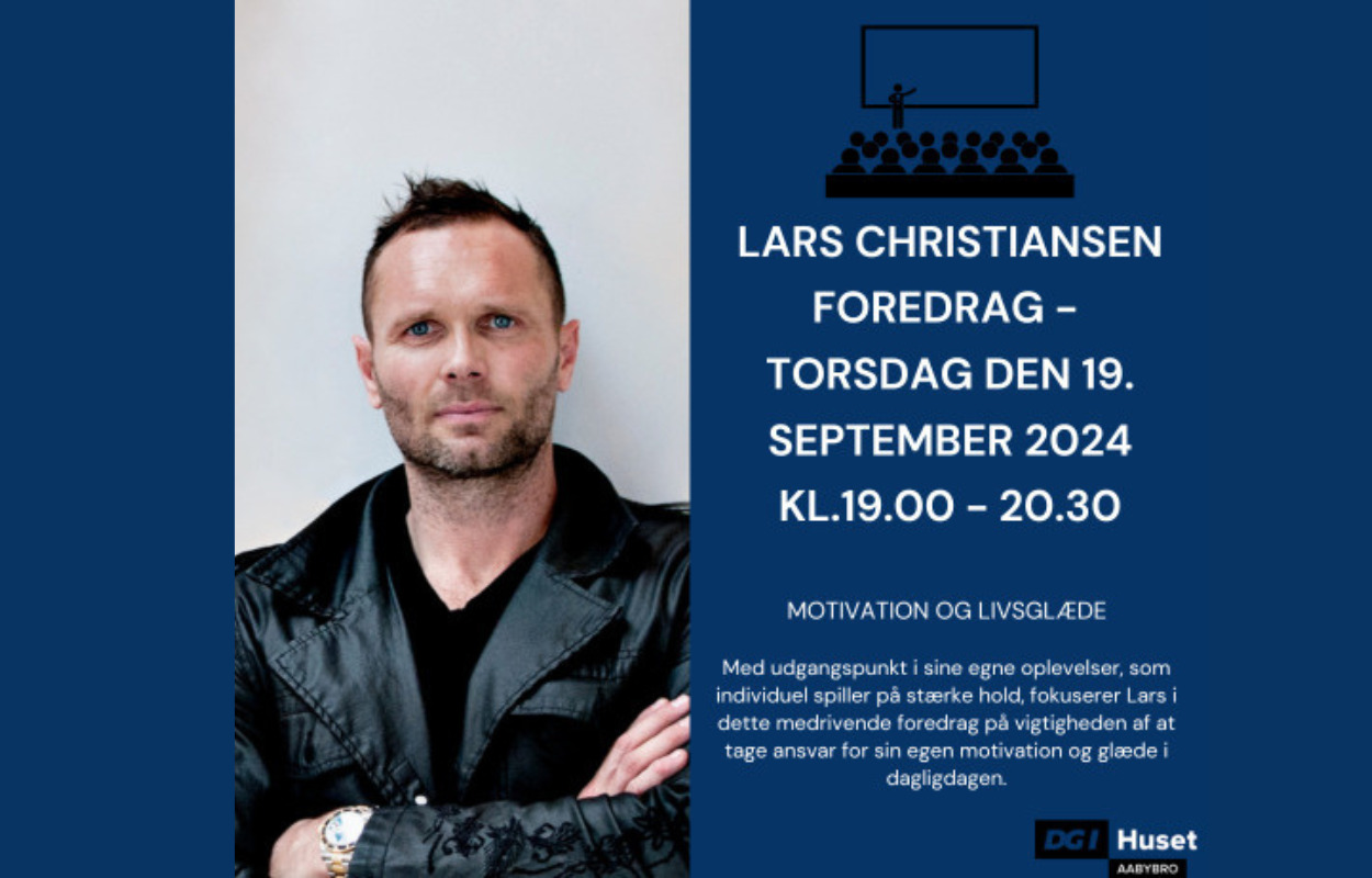 Lars Christiansen foredrag i DGI Huset Aabybro