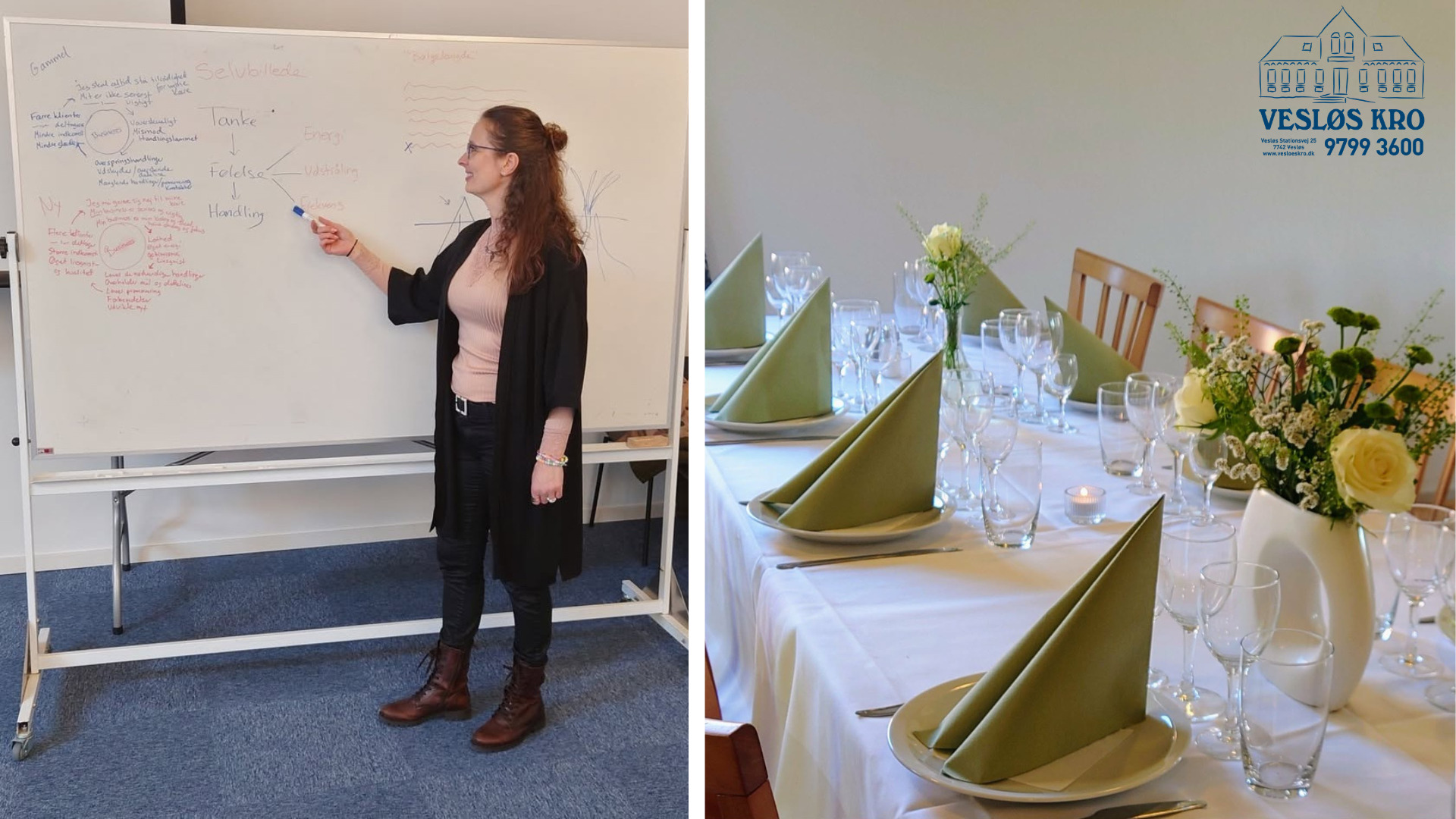 Vesløs Kro kombinerer gode måltider med oplevelser og udvikling