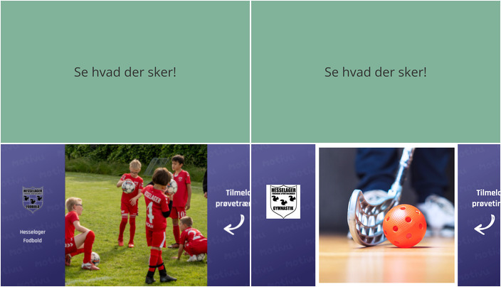 Fodboldtræning og floorball venter i Hesselager: Oplev sportslige udfordringer den kommende uge