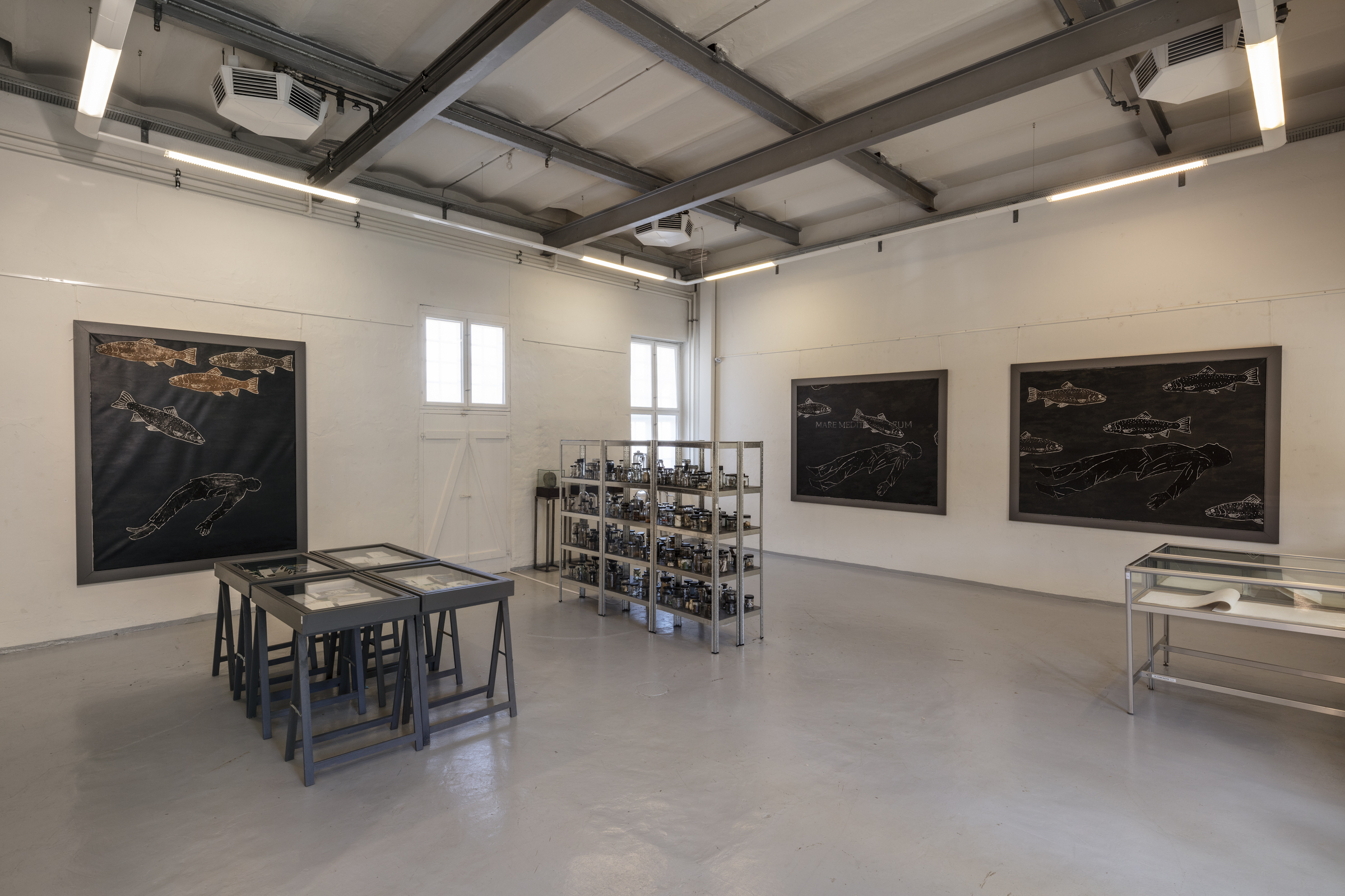 Bruno Kjær i Kunststagerne - Skyggebibliotekets spejl 