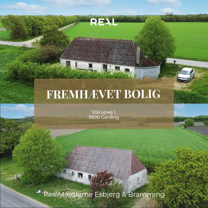 RealMæglerne Esbjerg og Bramming fremhæver naturskøn byggegrund tæt på Gørding