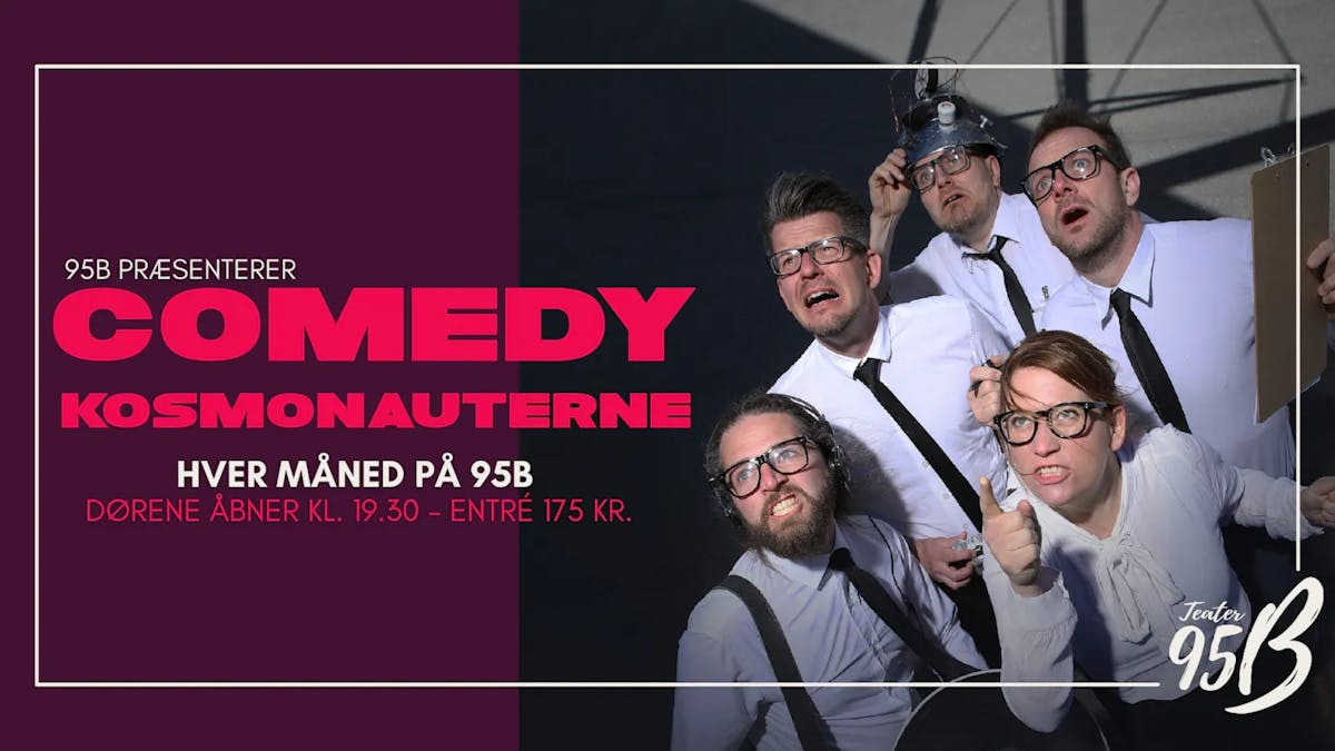 Oplev Kosmonauternes improviserede comedy i Odense