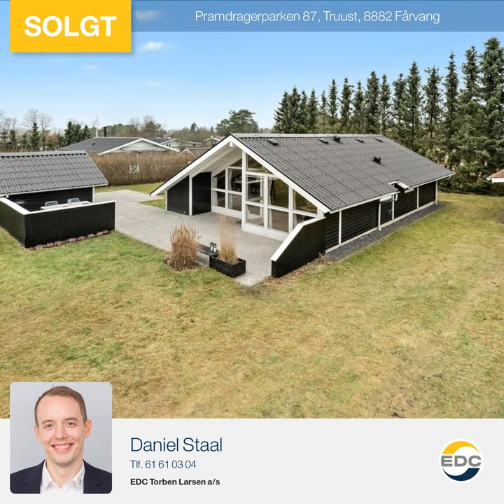 Fritidsdrøm i Pramdragerparken solgt: Kontakt EDC Torben Larsen for salgsvurdering i dag