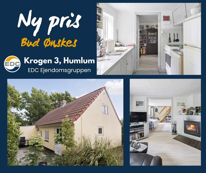 EDC Ejen­doms­grup­pen Struer sætter villa i Humlum til nedsat pris og klar til overtagelse