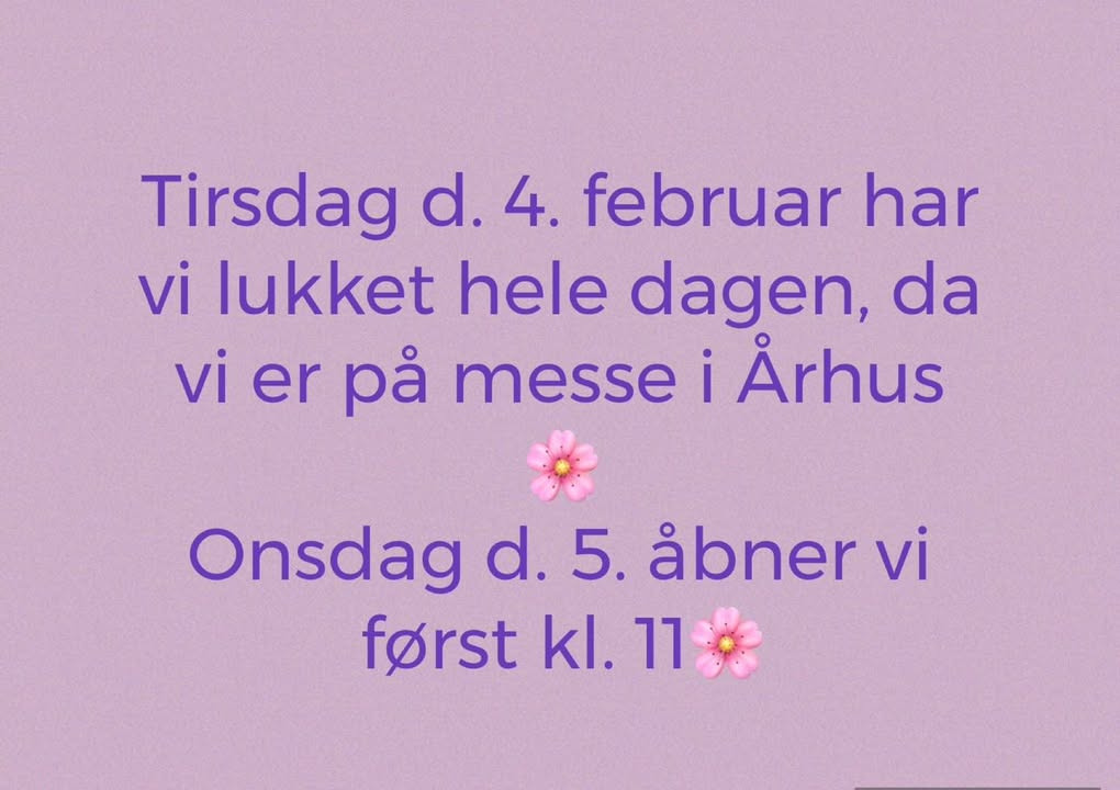 Wiiben justerer åbningstiderne for efterårssæsonens indkøb