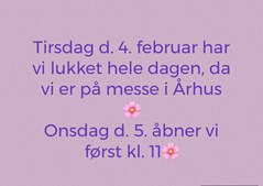 Wiiben annoncerer ændrede åbningstider i den kommende uge