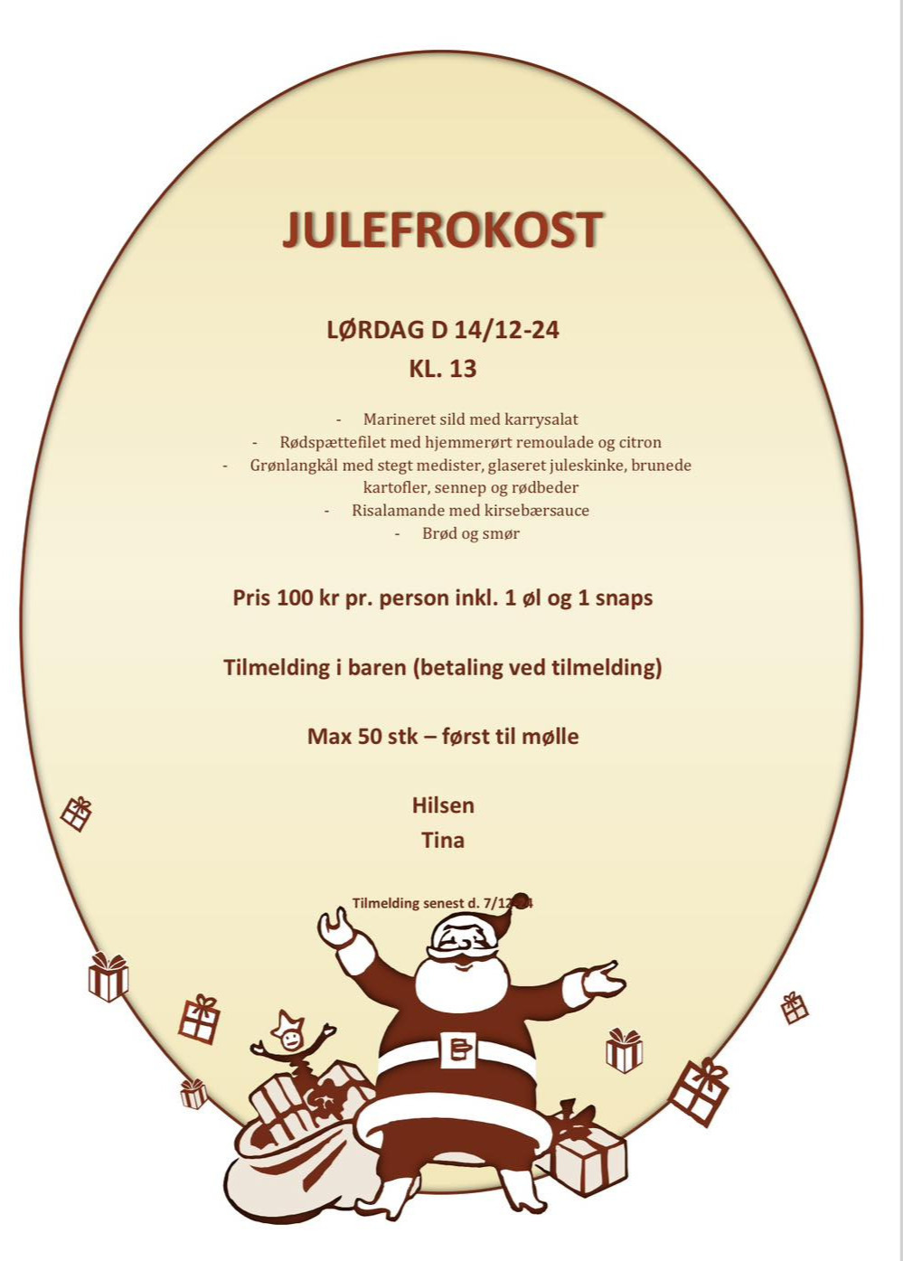 Julefrokost hos Bjælkehytten: En dag fyldt med hygge og god mad