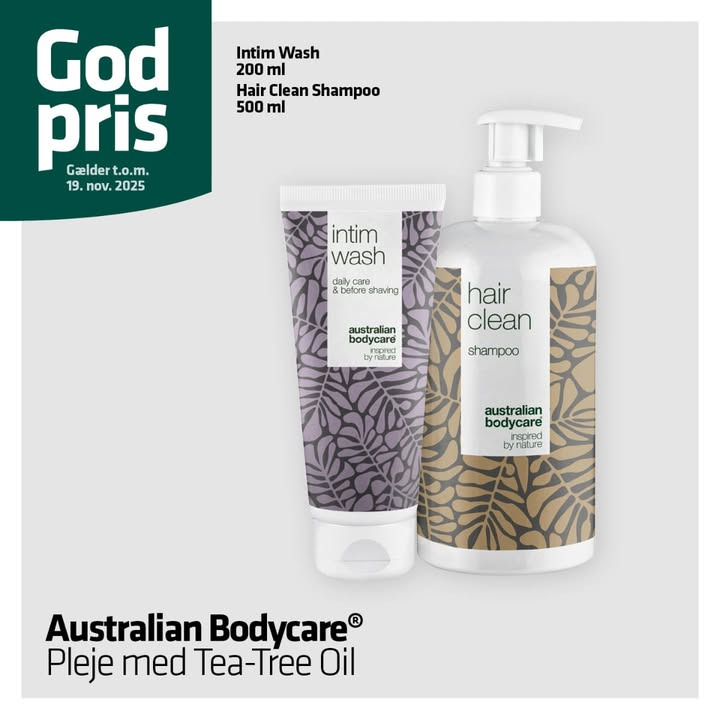 Ikast Apotek præsenterer Tea Tree Oil-infunderede hårplejeprodukter fra Australian Bodycare