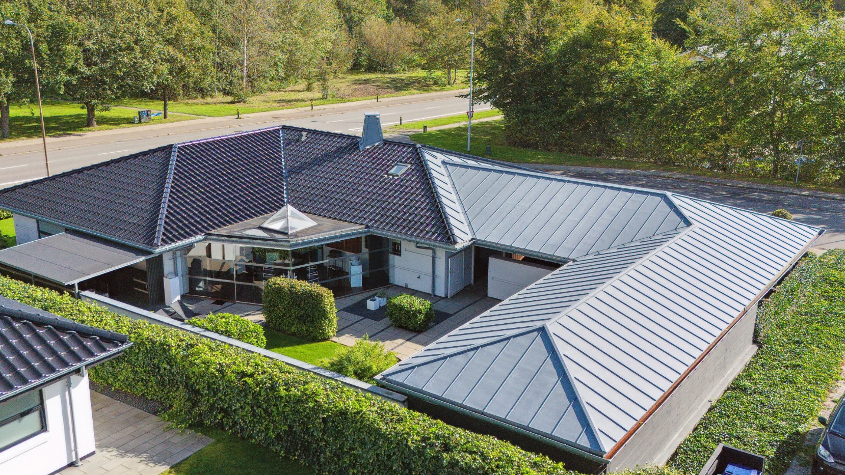 Fantastisk flot akitektonisk perle på 166m2 i Gjesing