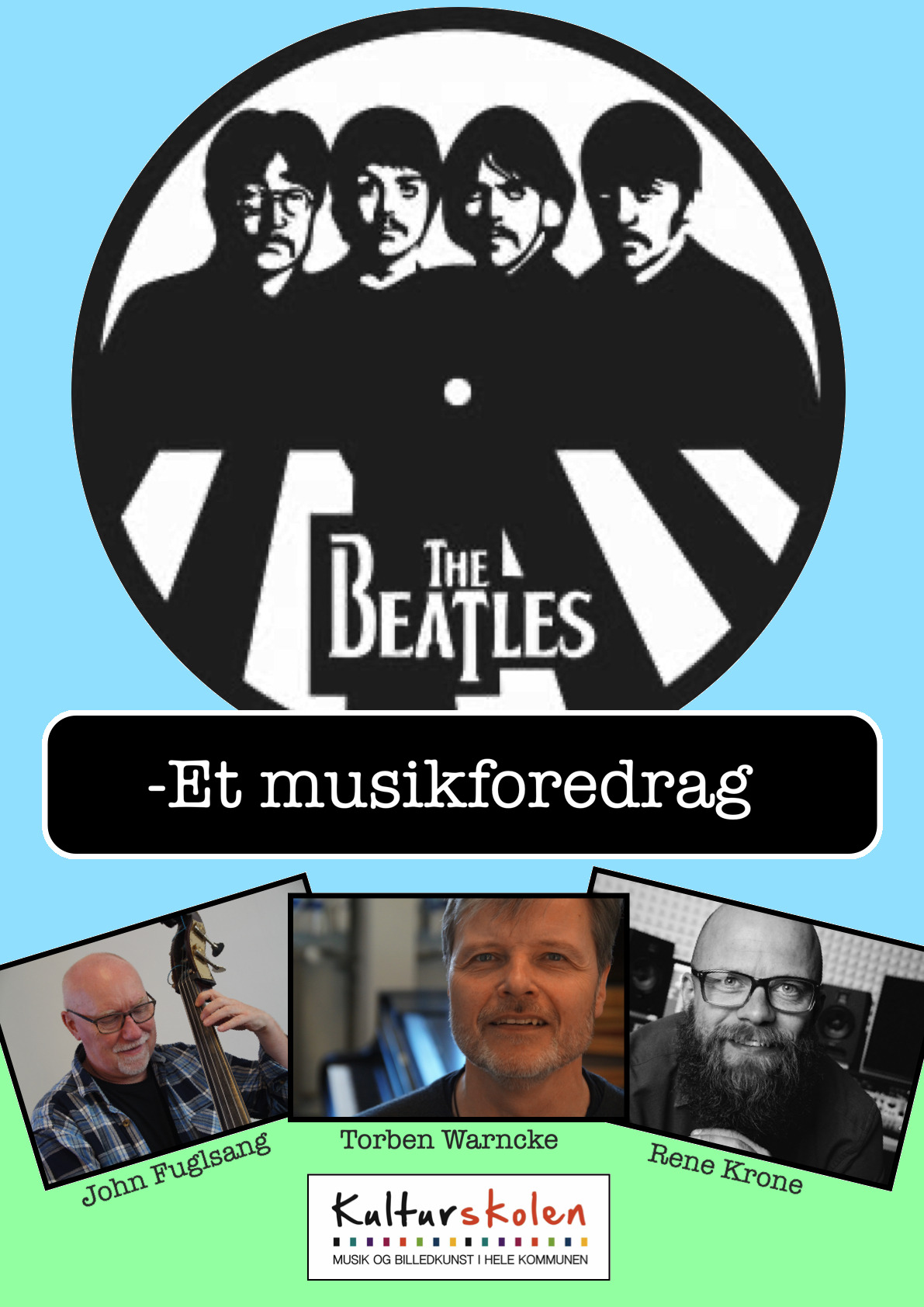Få historien om The Beatles – et musikalsk foredrag på Brønderslev Bibliotek 
