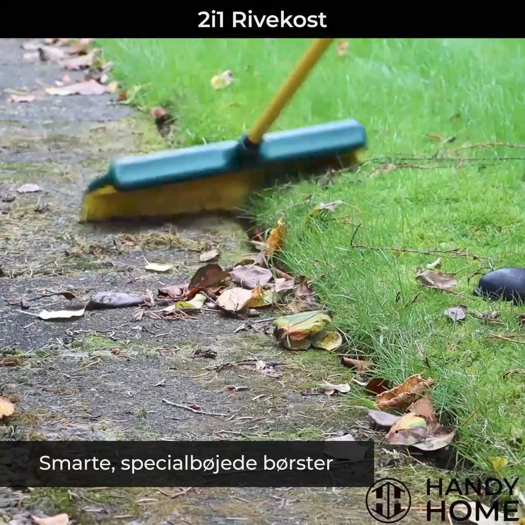 Meny Hjerting fortsætter restsalg af uafhentede 2i1 rive-koste til kun 25 kr