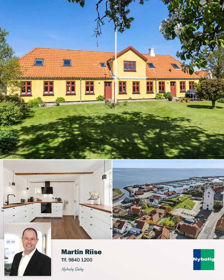 Nybolig Sæby A/S tilbyder unik dobbeltmulighed ved havnen