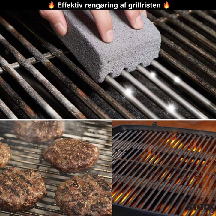 Grillsten til rengøring på tilbud hos Min Købmand Øster Bjerregrav