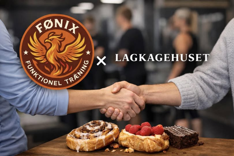 Fønix Funktionel Træning får støtte fra Lagkagehuset til løbeevent for Børnecancerfonden