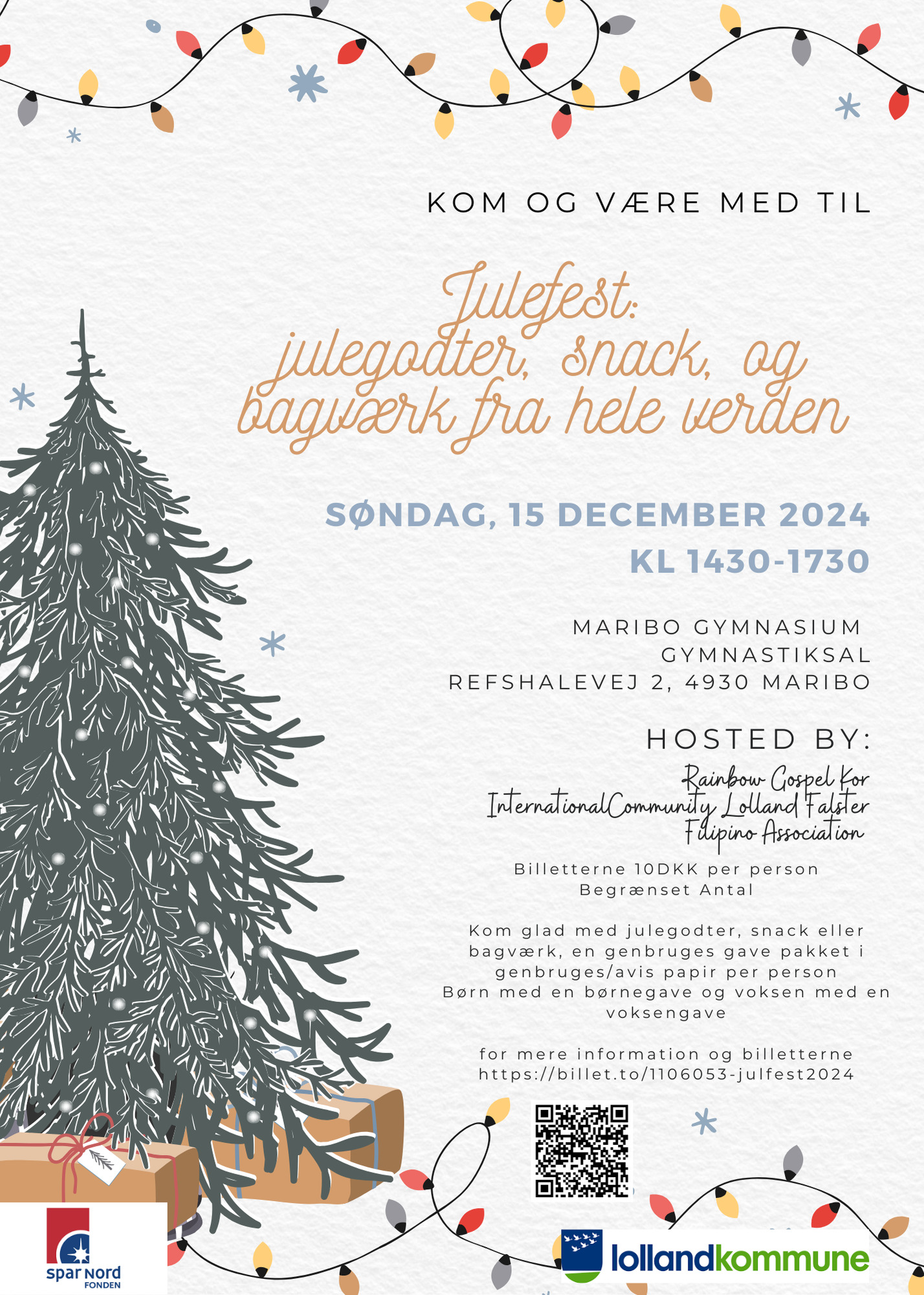 Festlig julefejring på Maribo Gymnasium