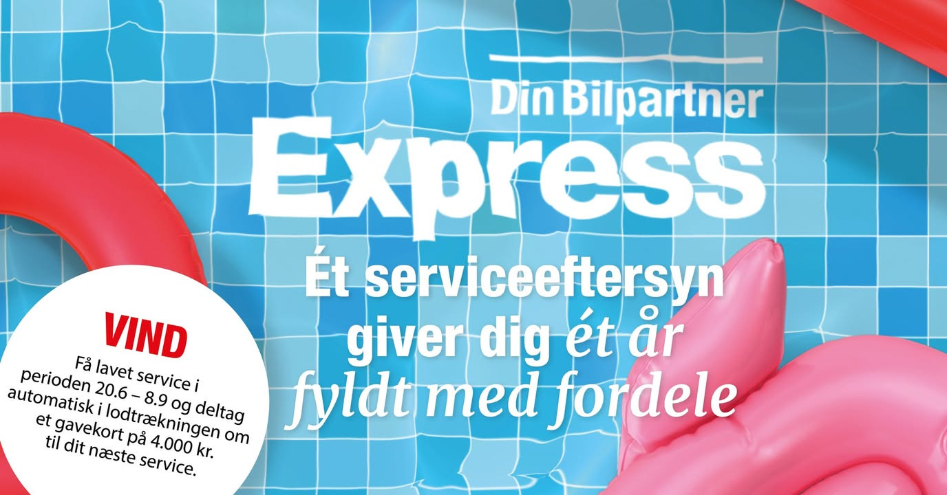 EM AUTOCENTER ApS tilbyder serviceeftersyn med et års fordele hos Din Bilpartner Express