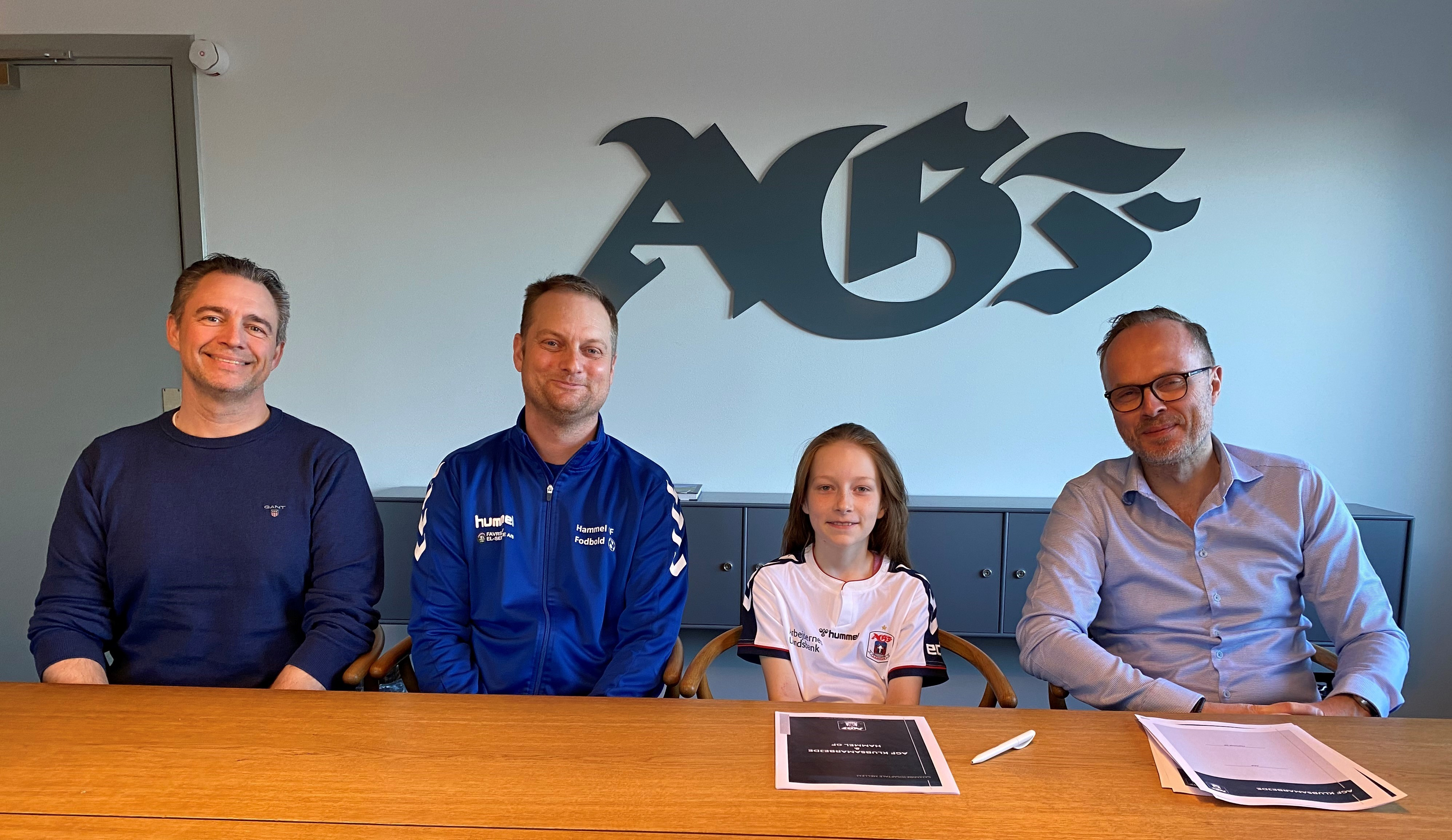 Hammel GF Fodbold indtræder i AGF Klubsamarbejde på pigesiden