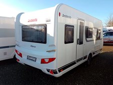 Tilbud på Dethleffs campingvogne hos Møllegårdens Camping: Spar op til kr. 31.600,-