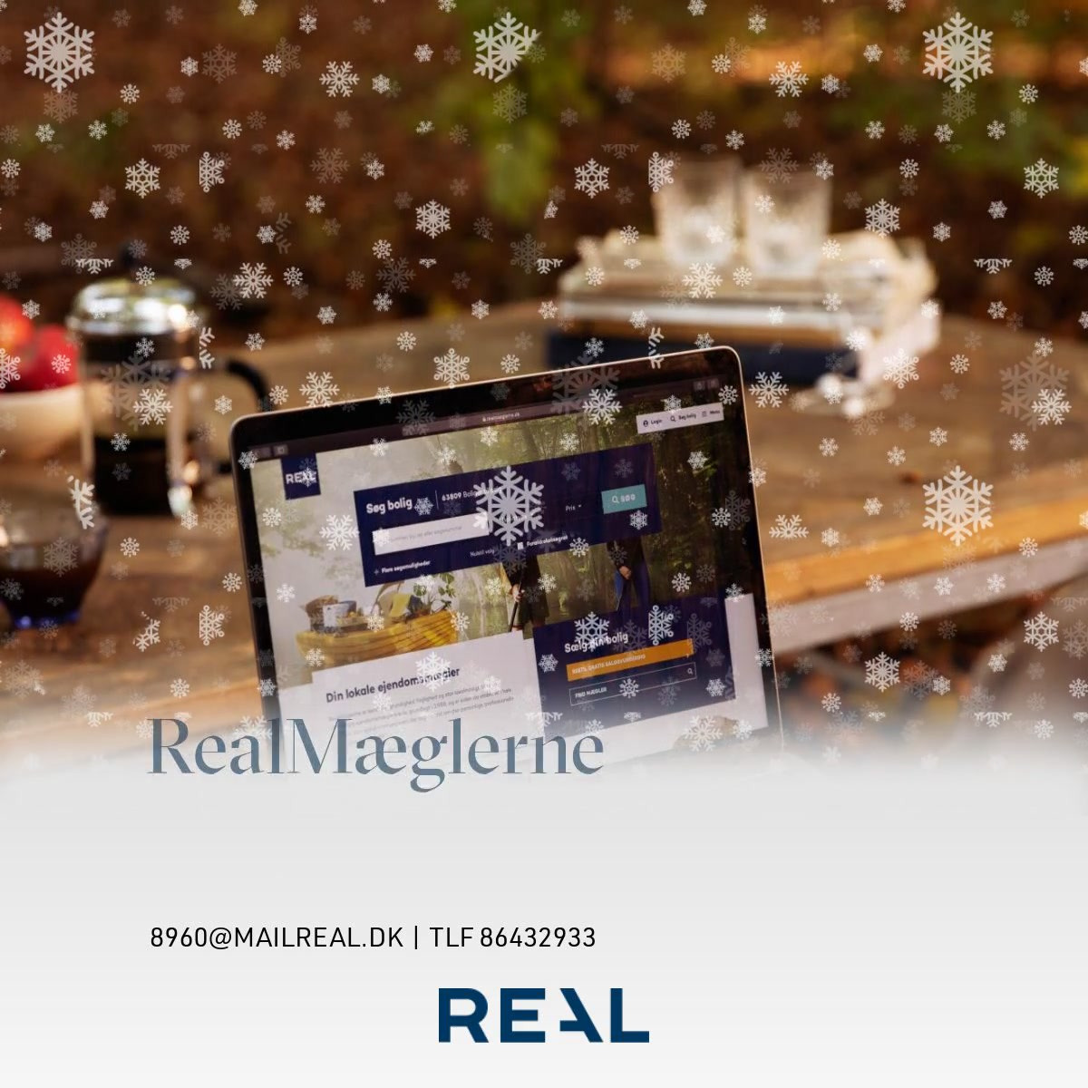 RealMæglerne Klaus Larsen: Wauuuu, let it snow!