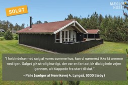Mæglerhuset Sæby har solgt sommerhus på Henriksvej i Lyngså