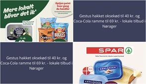 Gestus hakket oksekød til 40 kr. og Coca-Cola ramme til 69 kr. - lokale tilbud i Nørager