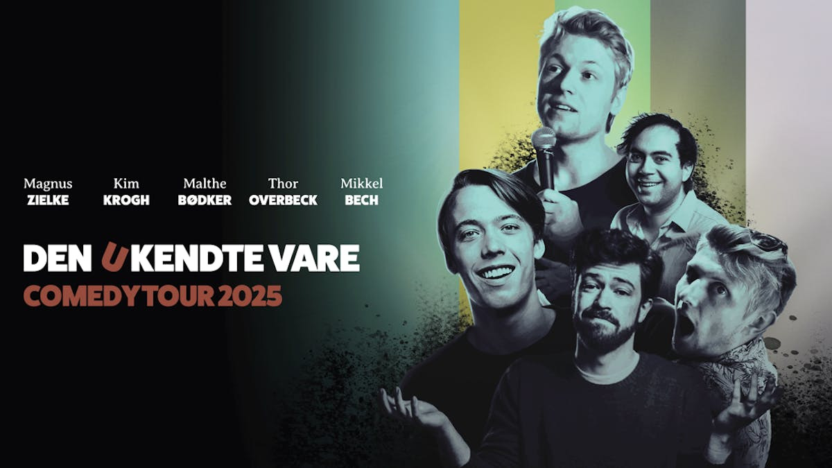 Oplev en aften fyldt med grin til "Den ukendte vare" på 28 Live