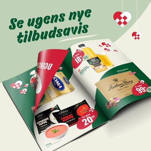 Toplisten: lokale opdateringer på sociale medier