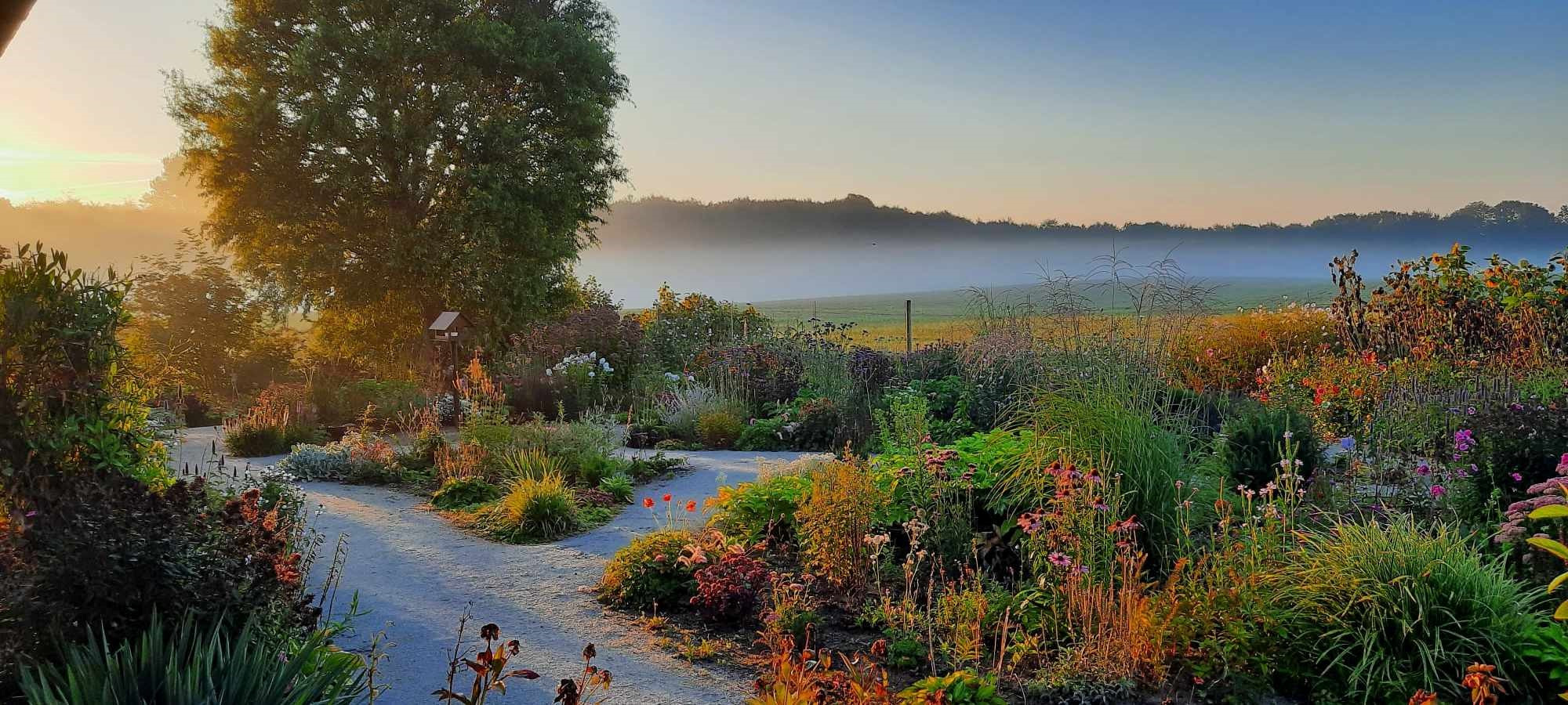 Oplev en stor privat have ved Haderslev Fjord
