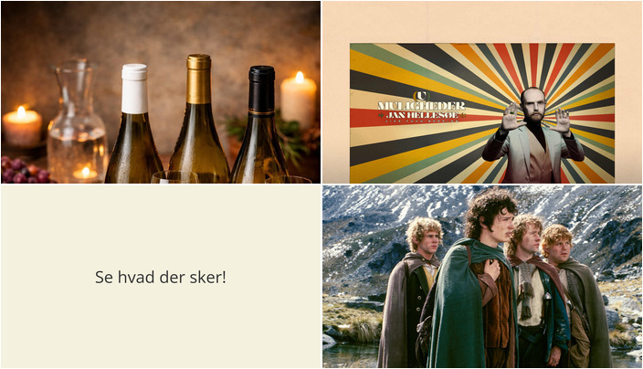 Oplev magi og smag i Greve denne weekend: Vin, hypnose og Film