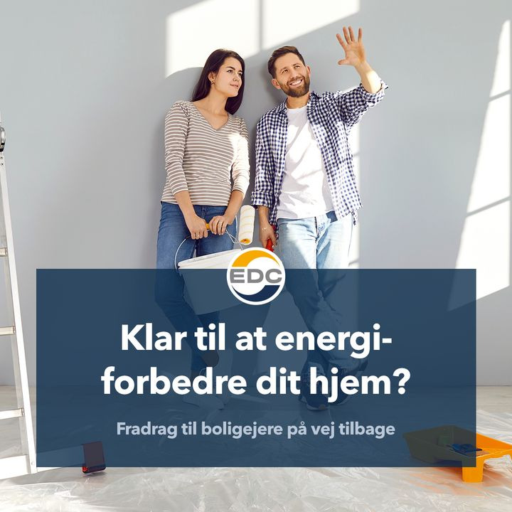 EDC Skive I/S: Nyt håndværkerfradrag kan gøre dit hjem mere energieffektivt fra 2025