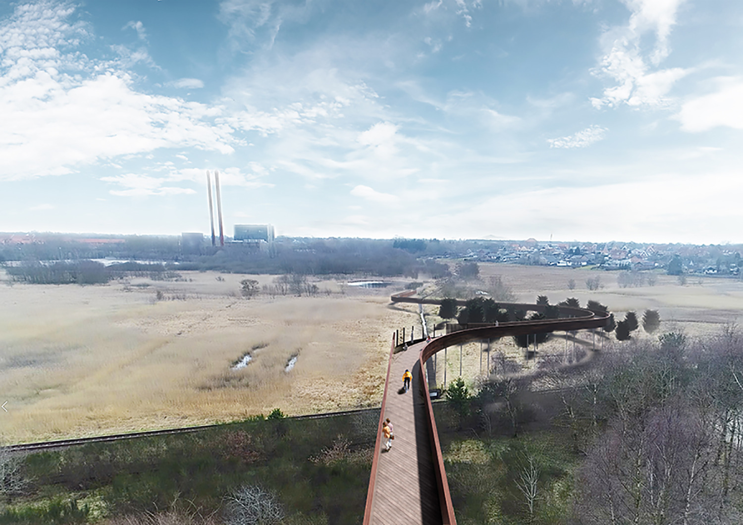 Flot opbakning: Finansiering til Glattrup Sti er på plads