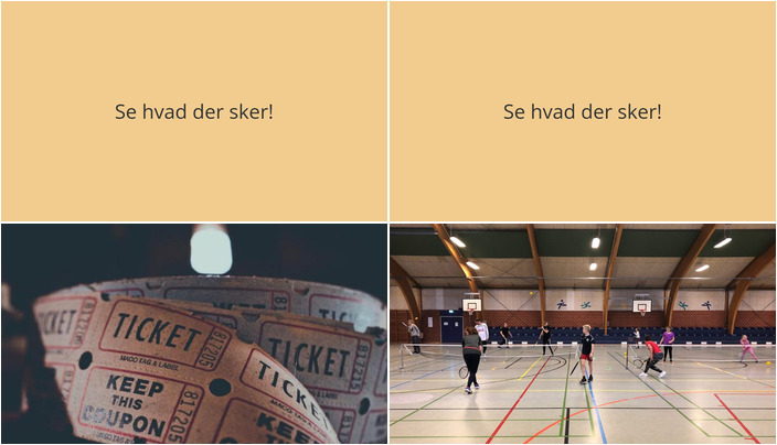 Filmvisning på Tinglev Bibliotek og aktiv fredag i Tinglev Fritidscenter - Ugen i Tinglev