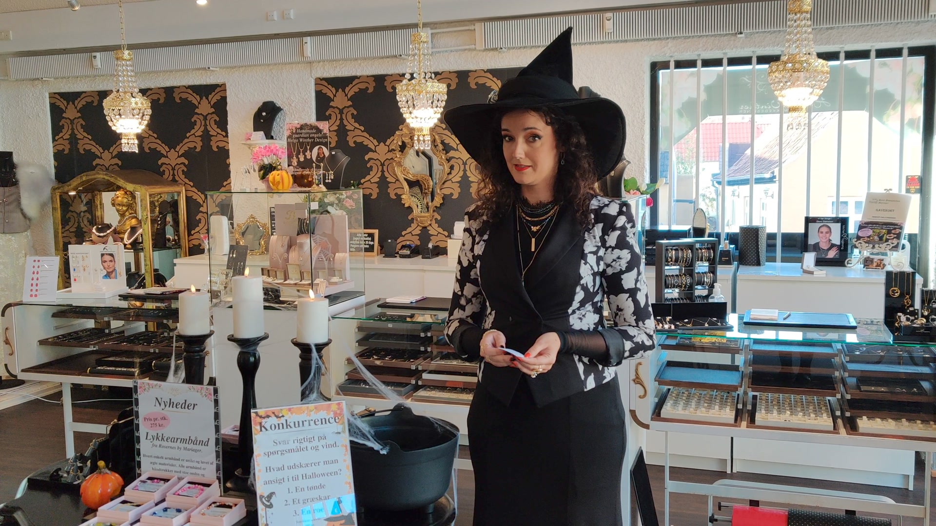 Vinderne af Halloween-konkurrencen er fundet af smykkedesigner Helga Winther