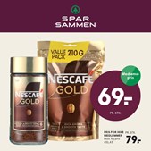 SPAR SKALLERUP A/S tilbyder rabat på Nescafé Instant Kaffe med fordelsappen SPAR SAMMEN