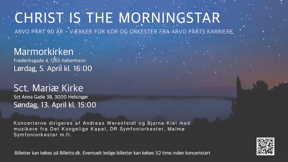Koncert i Karup: Arvo Pärts mesterværker med Kammerkoret Euphonia