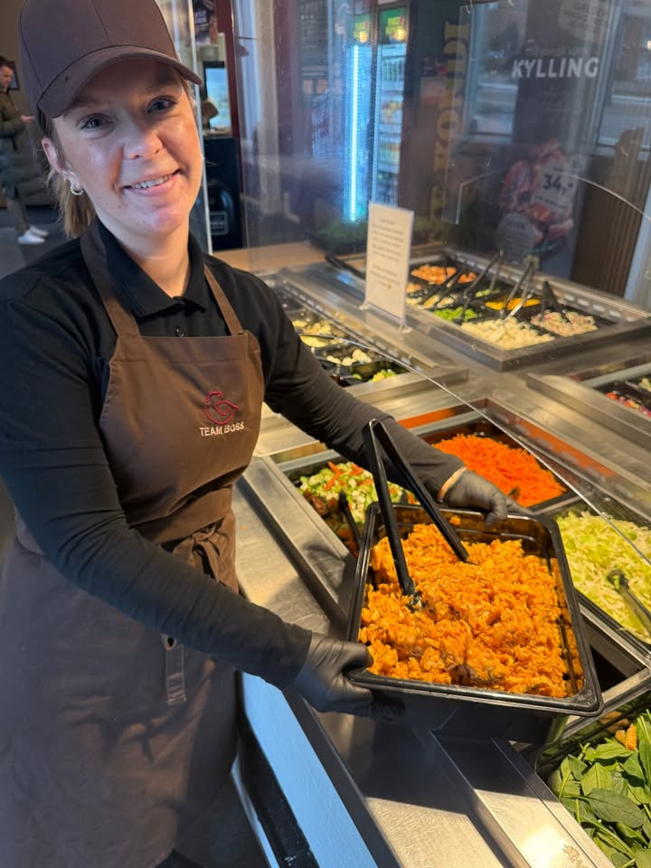 Kylling & Co klar til at åbne nyopfrisket salatbar med et kærligt finish