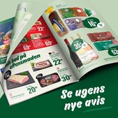 Den nye avis er ude nu – kom forbi butikken og gør ugens indkøb