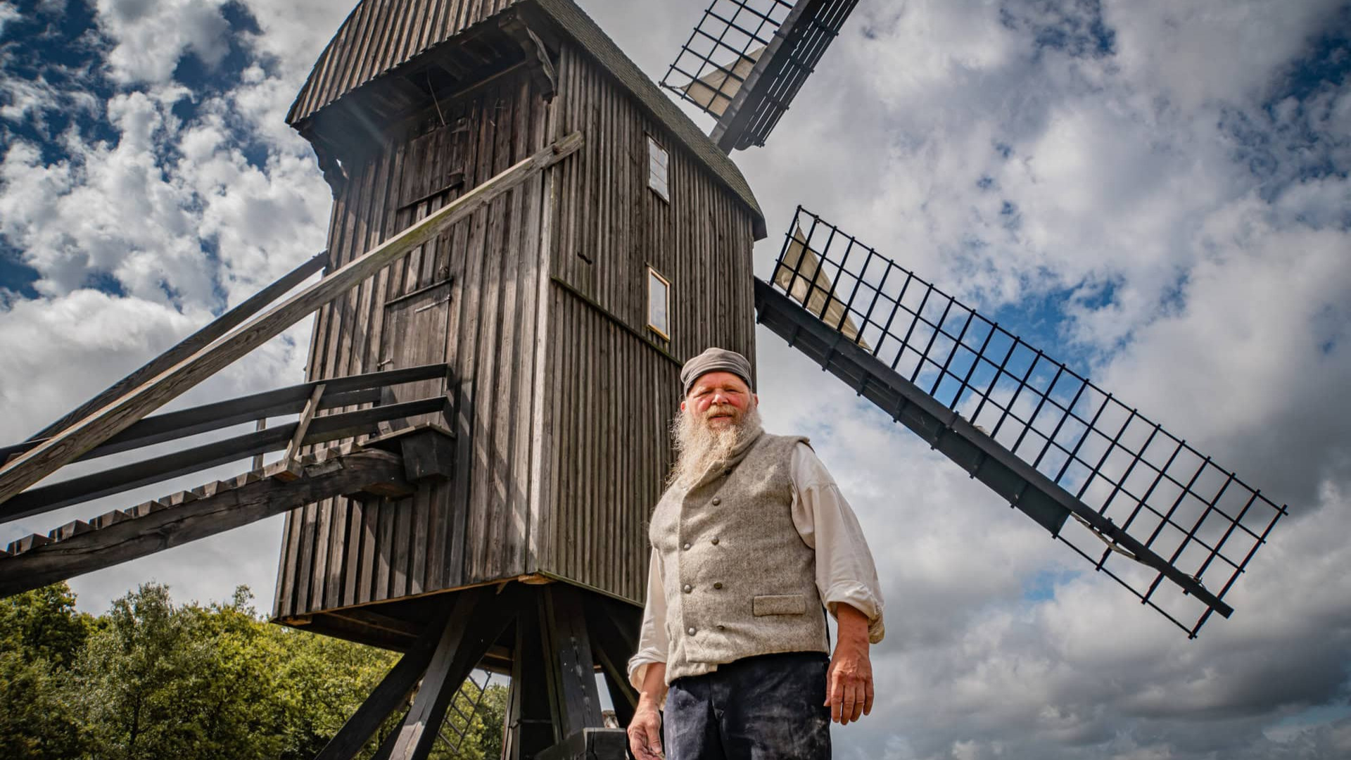 Tag med tilbage i tiden til Dansk Mølledag på Hjerl Hede