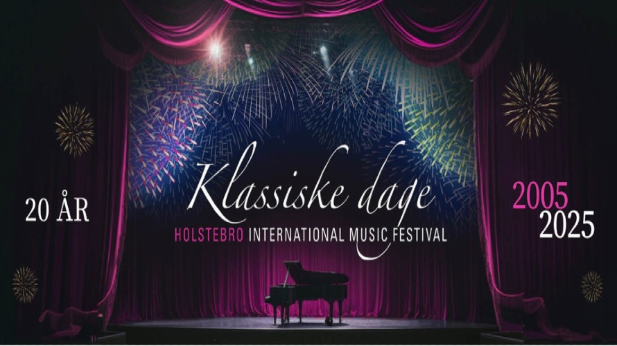 Klassiske Dage i Holstebro fejrer 20-års jubilæum med storslået musikprogram og gratis koncerter