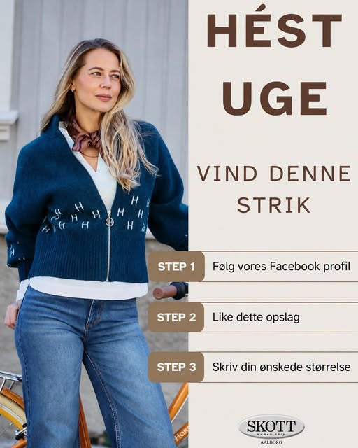 Skott Aalborg udlodder en HÉST strik i anledning af HÉST uge 43