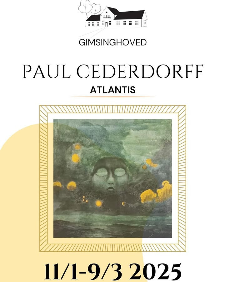 Paul Cederdorffs Atlantis-udstilling åbner på Gimsinghoved i januar 2025