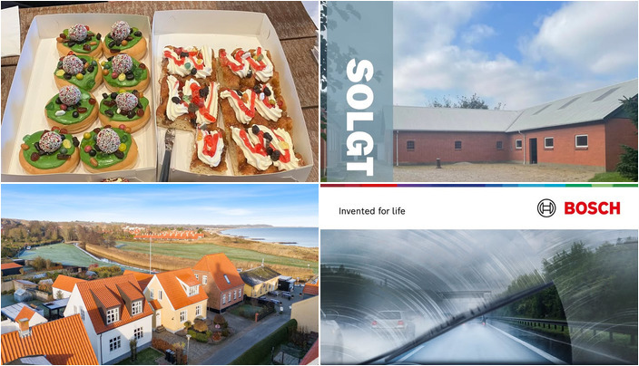 Nyt fra Sæby cykler, AUTO TEKNIK A/S, Mæglerhuset Sæby og 1 anden