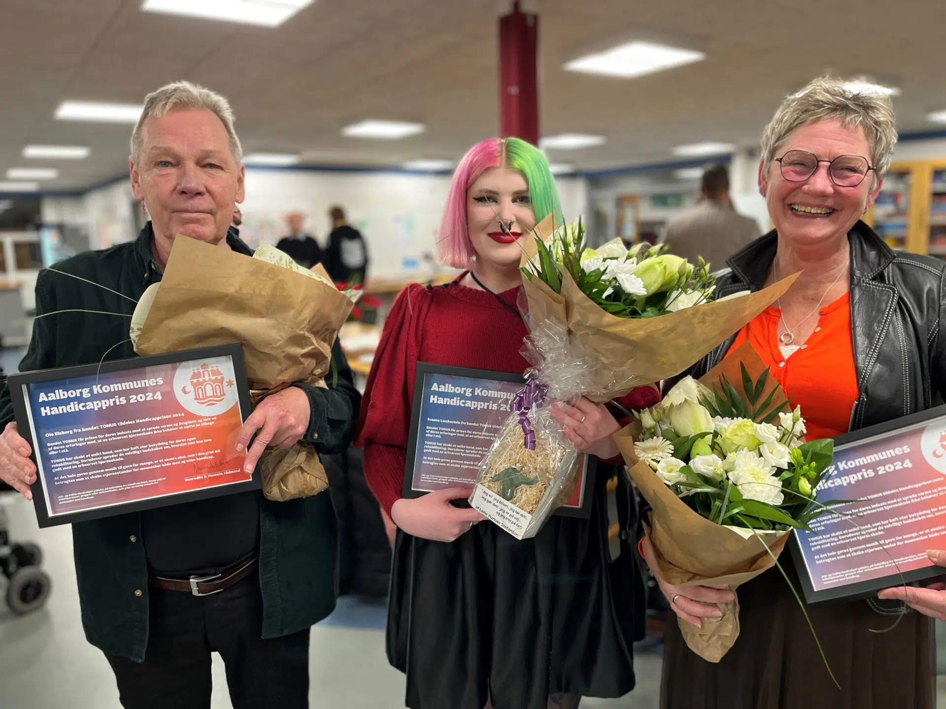 Tonus - ARK band modtager Handicapprisen 2024 for fremme af livsglæde og inklusion gennem musik