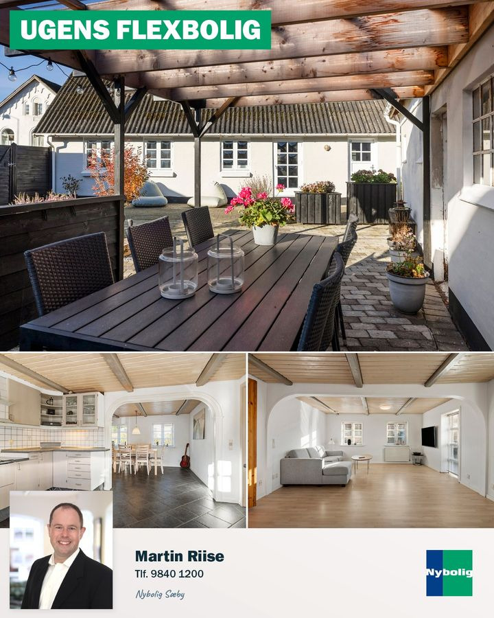 Charmerende flexbolig ved Lyngså strand fra Nybolig Sæby A/S