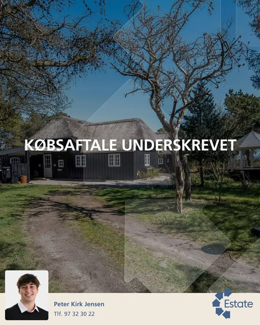Estate Vestjylland har fået underskrevet købsaftale i Klegod