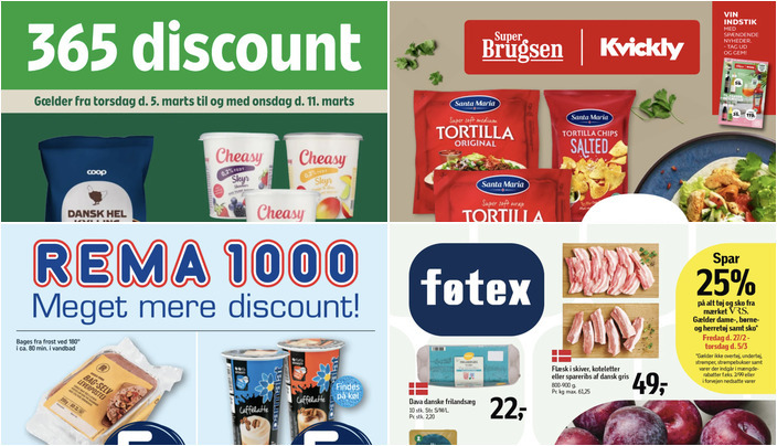 Frilandsæg til 22 kr. og Lurpak smør til 14 kr. - se de lokale tilbud