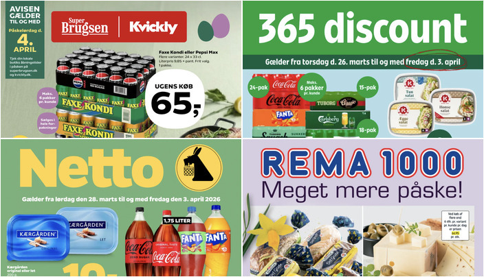 De bedste lokale tilbud: Kærgården smør til 10 kr. og Riberhus ost til 35 kr.