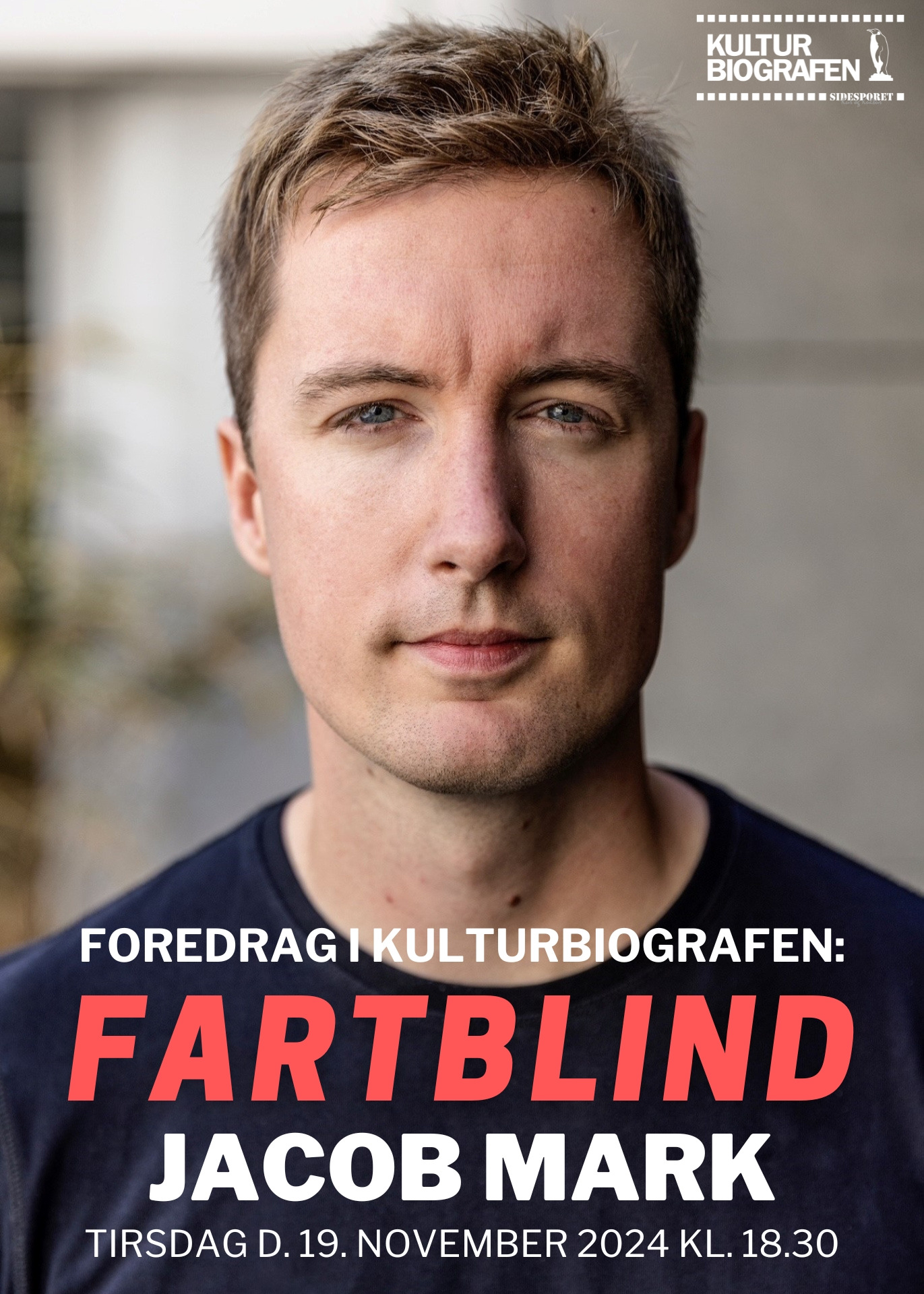 Jacob Mark deler sin historie i Holbæk